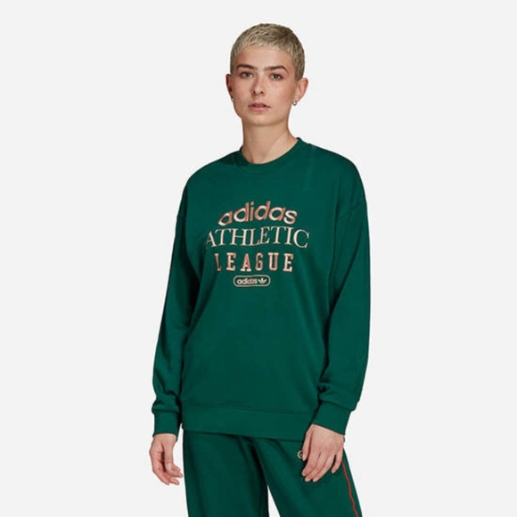 adidas Originals Retro Luxury Crew Sweatshirt new with tags - Picture 2 of 7